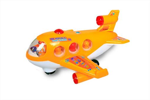 اسباب-بازی-هواپیمای مسافربری باتری خور و موزیکال بزرگ