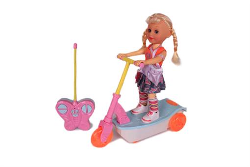 اسباب-بازی-دختر اسکوتر سوار کنترلی