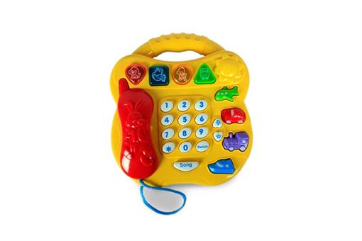 اسباب-بازی-تلفن موزیکال زرد