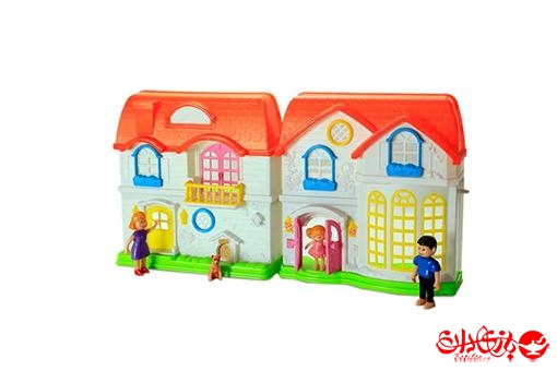 اسباب-بازی-خانه عروسکی صدادار با لوازم