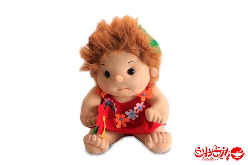 اسباب-بازی-عروسک بچه لباس گلی پارچه ای خارجی