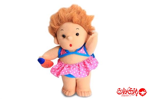 اسباب-بازی-عروسک  بچه شامپو به دست پارچه ای خارجی