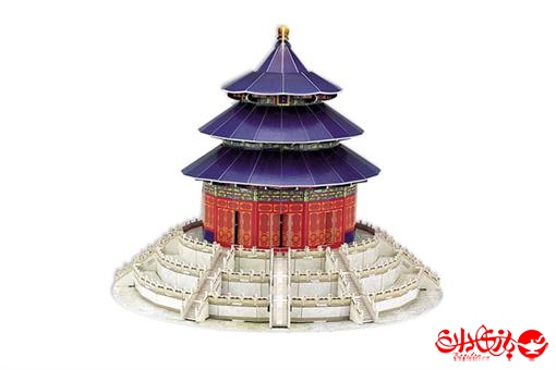 اسباب-بازی-پازل سه بعدی فومی معبد بهشت چین 115 تکه