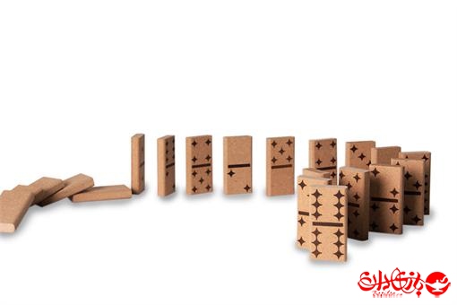 اسباب-بازی-دومینو چوبی ستاره کلاسیک