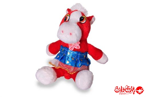 اسباب-بازی-جاسوئیچی دختر اسب پولیشی خارجی قرمز