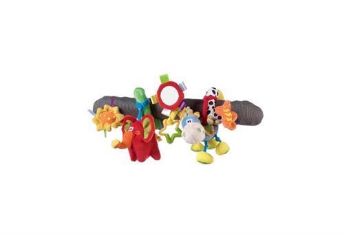 اسباب-بازی-عروسک آویز کالسکه و تخت مارپیچ اسب و فیل مارک Playgro