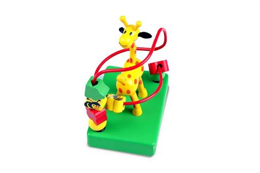 اسباب-بازی-زرافه و میله چوبی مارک ToyPlus