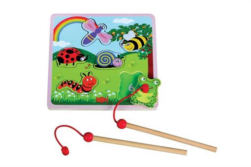 اسباب-بازی-پازل حیوانات رنگین کمان چوبی مارک ToyPlus