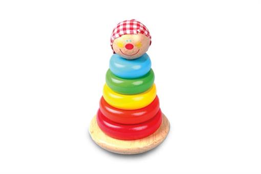 اسباب-بازی-گوی آدمک رنگی چوبی ToyPlus
