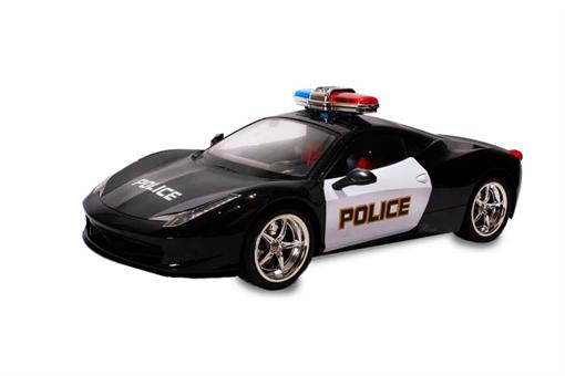 اسباب-بازی-ماشین پلیس فلزی رادیو کنترلی