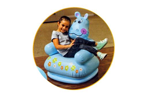 اسباب-بازی-صندلی بادی اسب آبی اینتکس