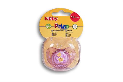 اسباب-بازی-پستانک ١ عددی طرح رنگی مارک NUBY
