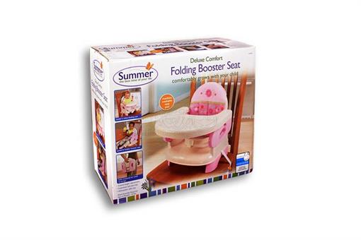 اسباب-بازی-صندلی غذا پرتابل صورتی مارک SUMMER
