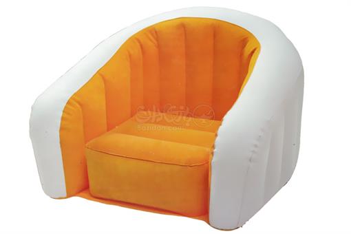 اسباب-بازی-صندلی بادی نارنجی کودک اینتکس