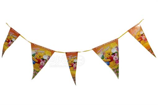 اسباب-بازی-پرچم مثلثی جشن تولد طرح پو