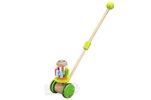 اسباب-بازی-چرخه دسته دار چوبی(رورواک رنگین کمان)