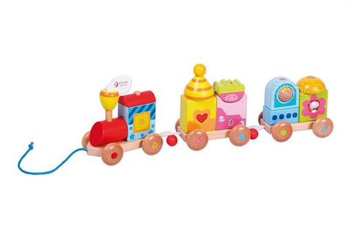 اسباب-بازی-قطار چوبی