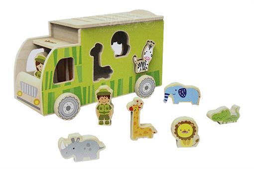 اسباب-بازی-کامیون حیوانات