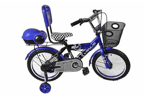 اسباب-بازی-دوچرخه 16 آبی پشتدار صندوق دار ونوس