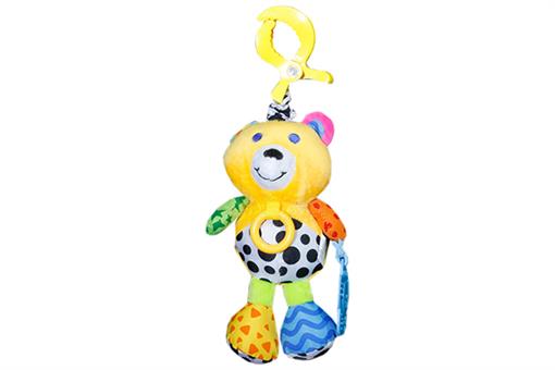 اسباب-بازی-خرس آویز جغجغه ای