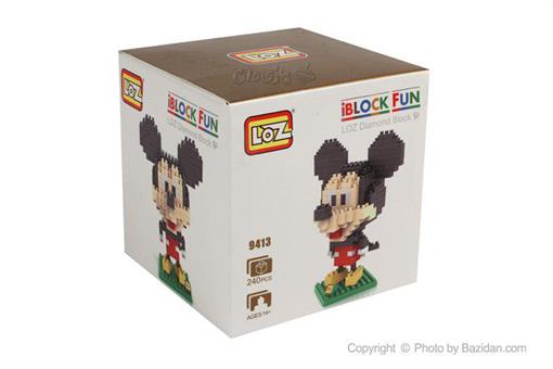 اسباب-بازی-پازل ساختنی طرح میکی موس ٢٤٠ قطعه LOZ