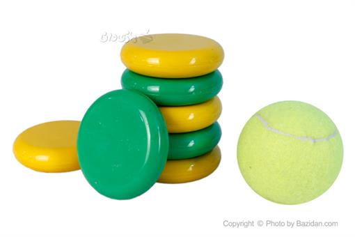 اسباب-بازی-بازی هفت سنگ سبز زرد