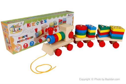 اسباب-بازی-قطار اشکال هندسی 
