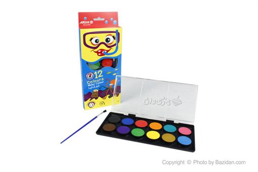 اسباب-بازی-آبرنگ ١٢ رنگ رنگین کمان بزرگ