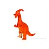 تصویر-شماره-1-دایناسور-نرم-عروسکی-رنگ-نارنجی