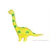 تصویر شماره 1  دایناسور نرم عروسکی رنگ زرد