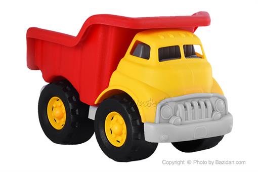 اسباب-بازی-کامیون خاکریز نشکن نیکو تویز زرد قرمز
