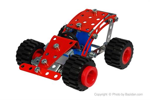 اسباب-بازی-سازه های فلزی ماشین مسابقه
