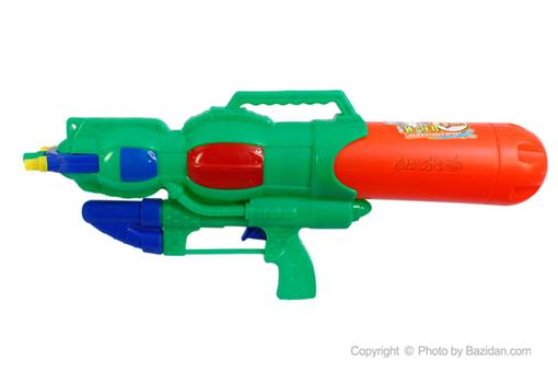 اسباب-بازی-تفنگ آبپاش سبز نارنجی