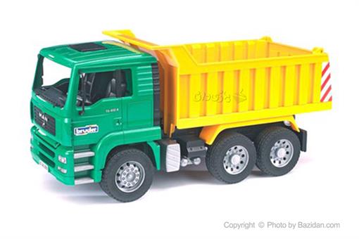 اسباب-بازی-کامیون کمپرسی 10 چرخ Man مارک Bruder