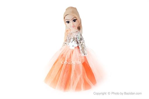 اسباب-بازی-عروسک نازلی لباس گلبهی
