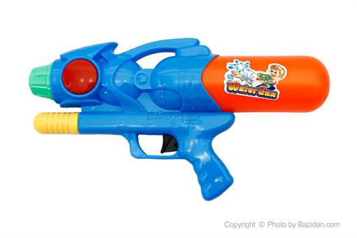 اسباب-بازی-تفنگ اب پاش آبی