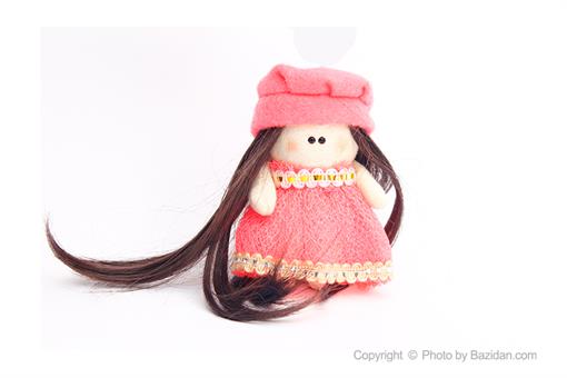اسباب-بازی-عروسک روسی کوچک صورتی