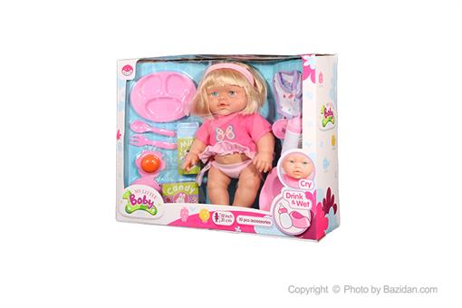 اسباب-بازی-عروسک دختر غذا خور گریه کن و جیشو