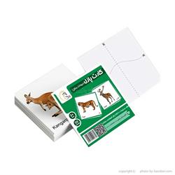 اسباب-بازی-کارت پازل آموزشی حیوانات جنگل