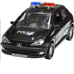 اسباب-بازی-ماشین فلزی ٢٠٦ پلیس P١٥٠٨ 
