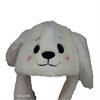 تصویر شماره 1  کلاه عروسکی نمایشی سگ سفید گوش متحرک اصل