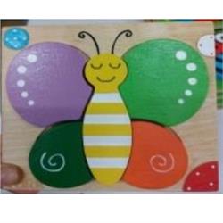 اسباب-بازی-پازل چوبی جیکو پروانه