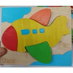 اسباب-بازی-پازل چوبی جیکو هواپیما