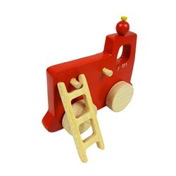 اسباب-بازی-آتشنشانی چوبی
