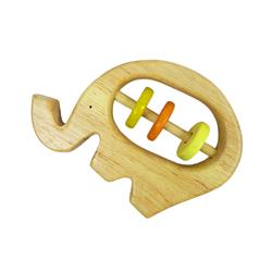 اسباب-بازی-جغجغه فیل چوبی