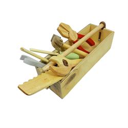 اسباب-بازی-جعبه ابزار چوبی