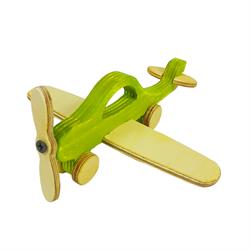 اسباب-بازی-هواپیما ملخی چوبی صورتی